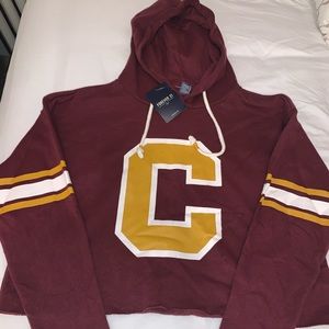 Cropped hoodie
